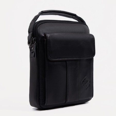 Male bag, Fidelio Largo, black color-1