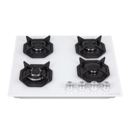 Hon surface Maunfeld EGHG.64.23CW/G, gas, 4 burners, white-13