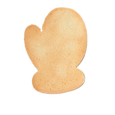 New Year. Vanilla cookies "Mitten" 35g (1 Cor = 16pcs)-1