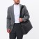 Laptop bag, gray color
