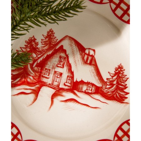 New Year's plate SL Home "Great Time", d = 20 cm, dining, porcelain-8