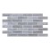 PVC panel brick graphite 485x960