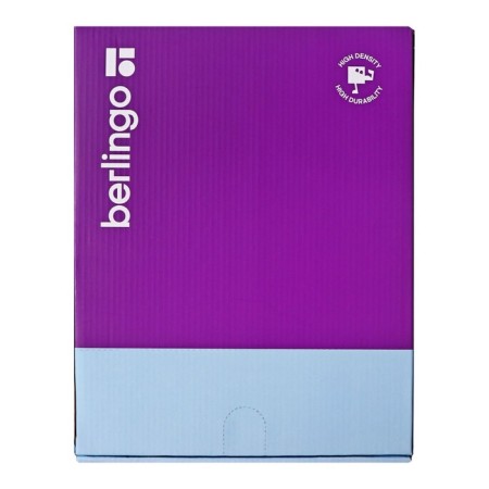 A4 60MKM Berlingo "Squares", matte, relief texture, 100pcs-4
