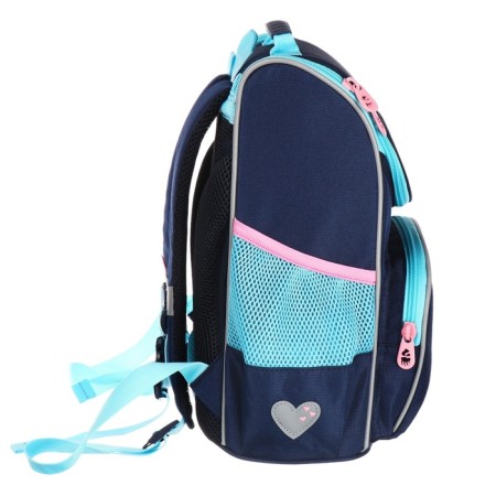 School standard, 33 x 25 x 13 cm, Grizzly, + bag for shoes, plush, black-3