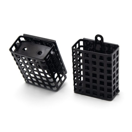 Feeding feeder Yaman rectangular 70 g, metal, removable plastic bottom, packaging 10 pcs. 106948