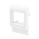 Installation frame DKC PDA-DN 100, 2 modules, under Viva, 10053