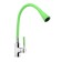 Accoona A9890K-1 kitchen mixer, single-leaf, silicone spout, green/chrome