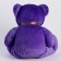 Soft toy "Bear", purple color