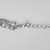 Necklace "chain" oval, silver color, 50 cm
