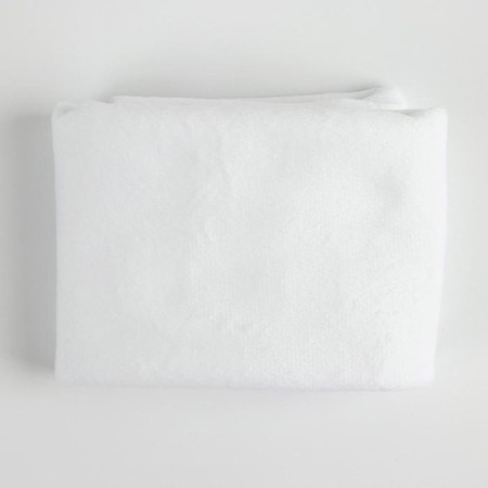 Surfacing for needlework, plush, white color, 53 × 50 cm-2