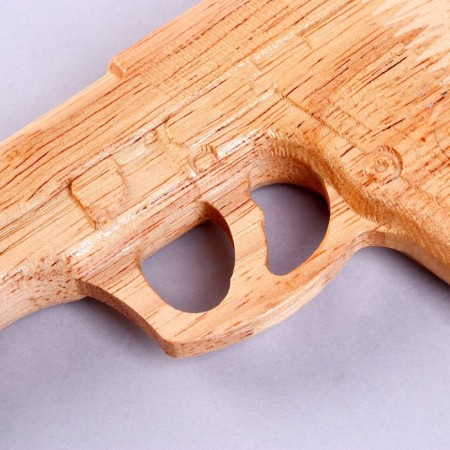 Children's wooden weapon "Pistol" 16.5 × 11 × 2 cm-2