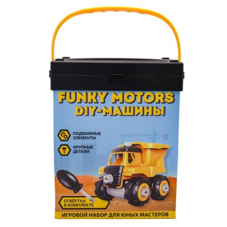 Set of game Funky Toys Motors "DIY Machines. Self -Summary ", with a screwdriver-1