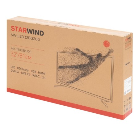 TV Starwind SW-LED32BG200, 32 ", 1366x768, DVB-T2/C/S2, HDMI 2, USB 1, Black-12