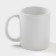 Mug - chameleon ceramic share "cat", 350 ml, white color