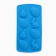Silicone form for baking on Easter "Bunny", Blue, 10.6 x 20.7 cm
