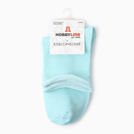 Women's socks, the color is light - turquoise, size 36-40-2