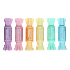 A set of markers-textbooks 6 pieces, 6 colors, mowed 
