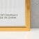 Photo frame plastic 30x40 cm "Strokes on gold" 1x32.5x42.5 cm