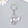 Keychain metal "Camel" 3x3 cm