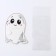 Package for sweets, confectionery packaging, "Ghost", 11 x 6 cm