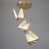 Lamp Bayerlux "Butterflies" 3XLED 18W gold