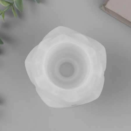 Mold Silicon "Summary. Lotus on a wide leg" 8.2x8.2x10.5 cm-2