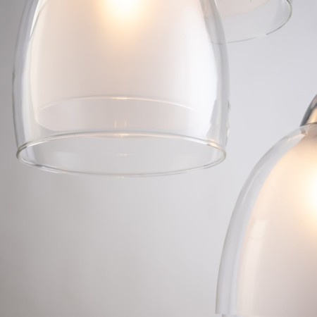 Suspended lamp Freya Fr5375PL-03CH ASTERY, 370x370x900 mm, E27, 3x60W, color chromium-6