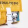 Youth bag with zipper, yellow color