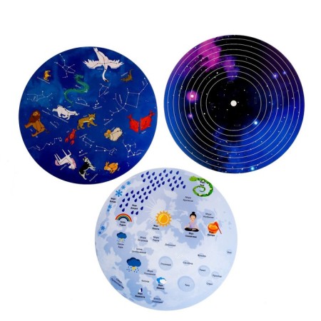 A large set of experiments "Amazing Cosmos", 3 B1-3