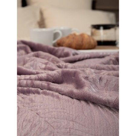 Texrepublic blanket, size 200x220 cm, lilac color-7