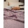 Texrepublic blanket, size 200x220 cm, lilac color