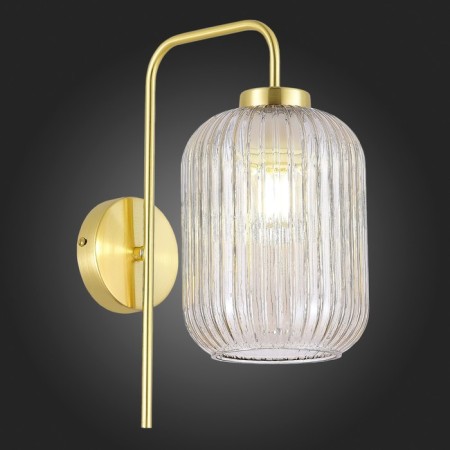 Sconces st. SL1154.331.01. Gran. 1x60 W, E27, 26.5x33.5 cm, brass color-2