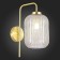 Sconces st. SL1154.331.01. Gran. 1x60 W, E27, 26.5x33.5 cm, brass color