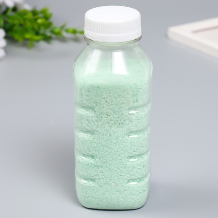 Color sand in bottles "Mint" 500 grams-3