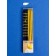 Set of candles for the Cake "Disco", 12 pcs, gold and black