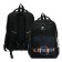 Youth backpack, 42 ​​x 31 x 13 cm, ergonomic back, Stavia "urban2", black