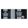 Socks in the bank "For clear boys" (male, black color)