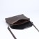 Bag-clate on magnet, long belt, bronze color