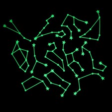 Set of luminous decor 