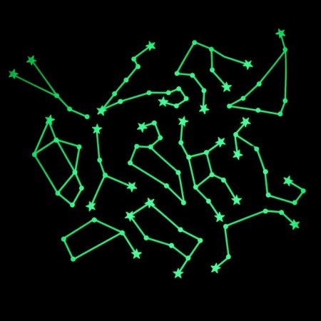 Set of luminous decor "constellation"