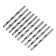 LOUN MOLE drill, HSS, cylindrical shank, 7 x 110 mm, 10 pcs.