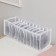 Organizer for storage of underwear "Pollen", 11 departments, 32 × 10 × 12 cm, white color
