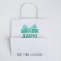 Gift package, packaging, "give joy", 22 x 22 x 11 cm