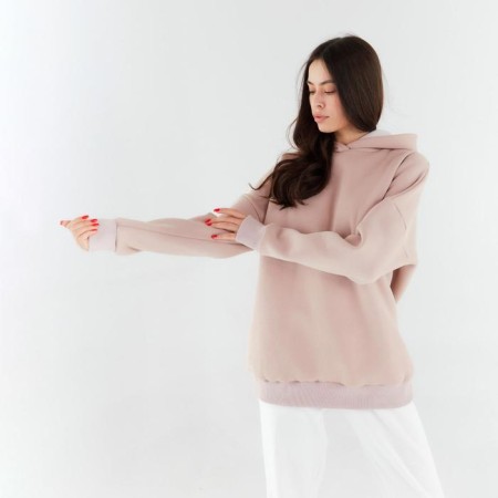 Hudy female minku: Casual Collection, Powder color, rr 50-52-3