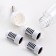 Drill for rodents, 80 ml, fastening-spring, and two replaceable filters, white