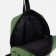 School backpack of textiles on the zipper Textura, 3 pockets, green color
