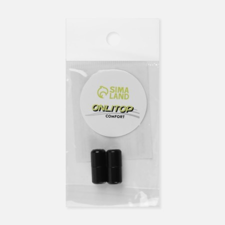Cleep for laces, steam, d = 8 mm, 1.8 cm, black color-6