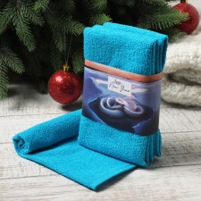 New Year. Symbol of the year. Snake. Set of terry towels Ethel 