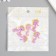 Acryl's work decor "Pink Sea Horse" 3.7x2.2 cm