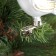 Christmas tree decoration "Vorozhushki" (set 2 pcs) 9x4 cm silver